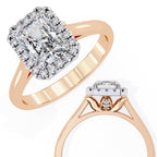 Elegant Central Stone Diamond Brilliance Ring