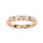 Radiant Side Stone Brilliance Ring