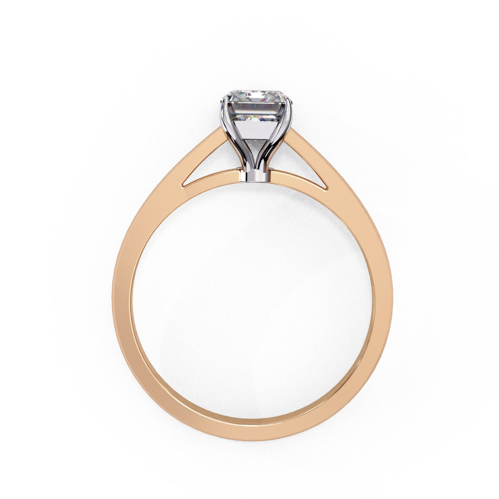 Elegant Central Stone Solitaire Ring