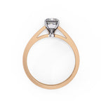 Elegant Central Stone Solitaire Ring