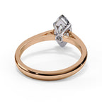Elegant Central Stone Solitaire Ring