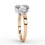 Elegant Multi-Stone Central Brilliance Ring