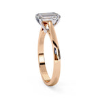 Elegant Solitaire Central Stone Ring