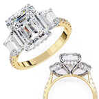 Elegant Central Stone Brilliance Diamond Ring