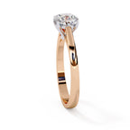 Elegant Central Stone Solitaire Ring