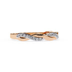 Elegant Diamond Side Stone Brilliance Ring