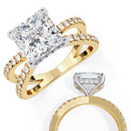 Elegant Central Stone Diamond Brilliance Ring