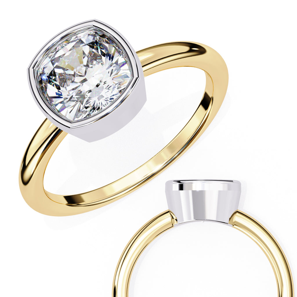 Elegant Solitaire Central Stone Diamond Ring