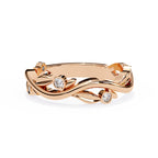 Elegant Diamond Side Stone Brilliance Ring