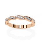 Elegant Diamond Side Stone Brilliance Ring