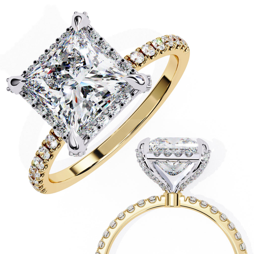 Elegant Central Stone Brilliance Diamond Ring