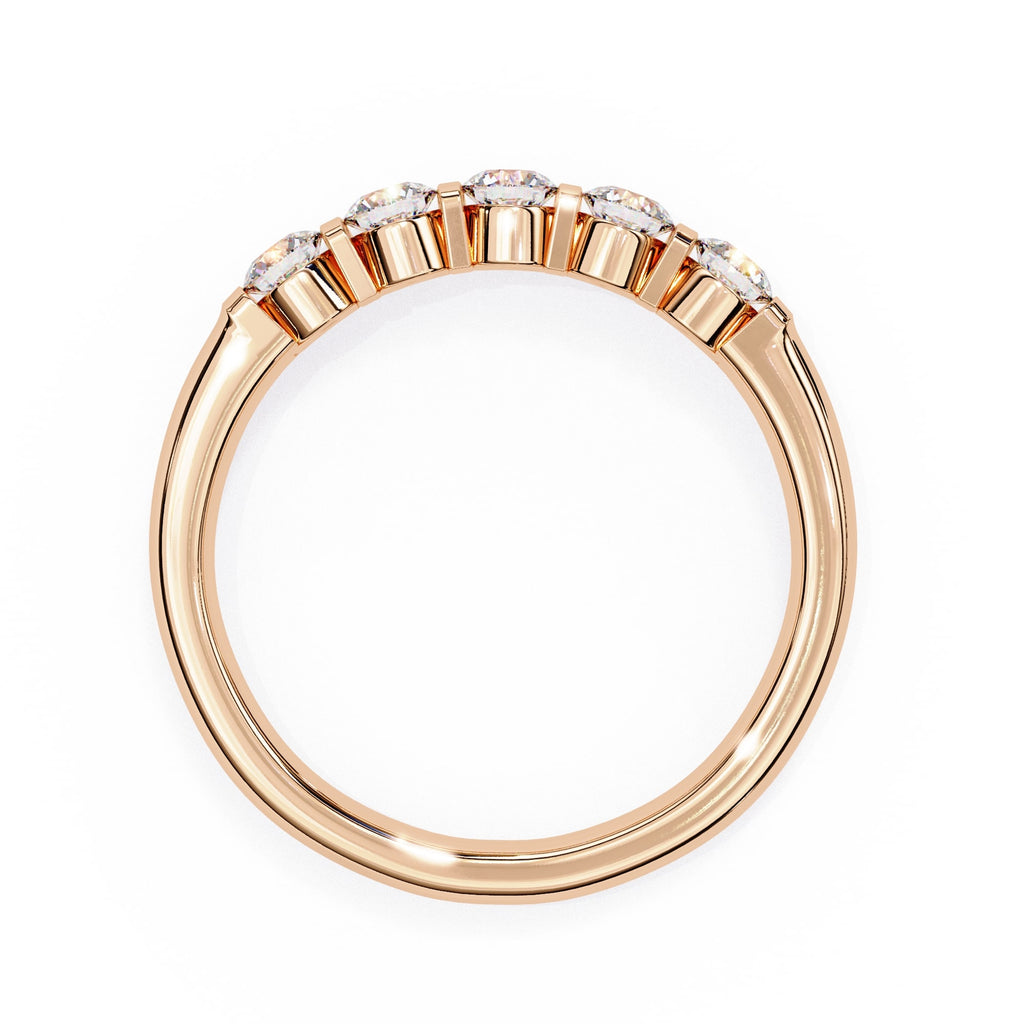 Radiant Side Stone Brilliance Ring