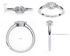 Elegant Solitaire Central Stone Brilliance Ring