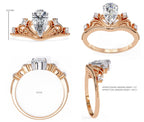 Elegant Radiance Central Stone Diamond Ring