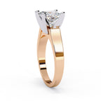 Elegant Central Stone Solitaire Ring