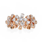 Elegant Diamond Side Stone Brilliance Ring