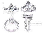 Elegant Side Stone Brilliance Diamond Ring