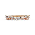 Elegant Diamond Side Stone Brilliance Ring