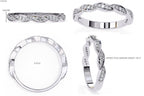 Elegant Diamond Side Stone Brilliance Ring