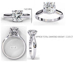Elegant Central Stone Solitaire Ring