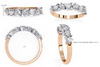 Elegant Diamond Side Stone Brilliance Ring