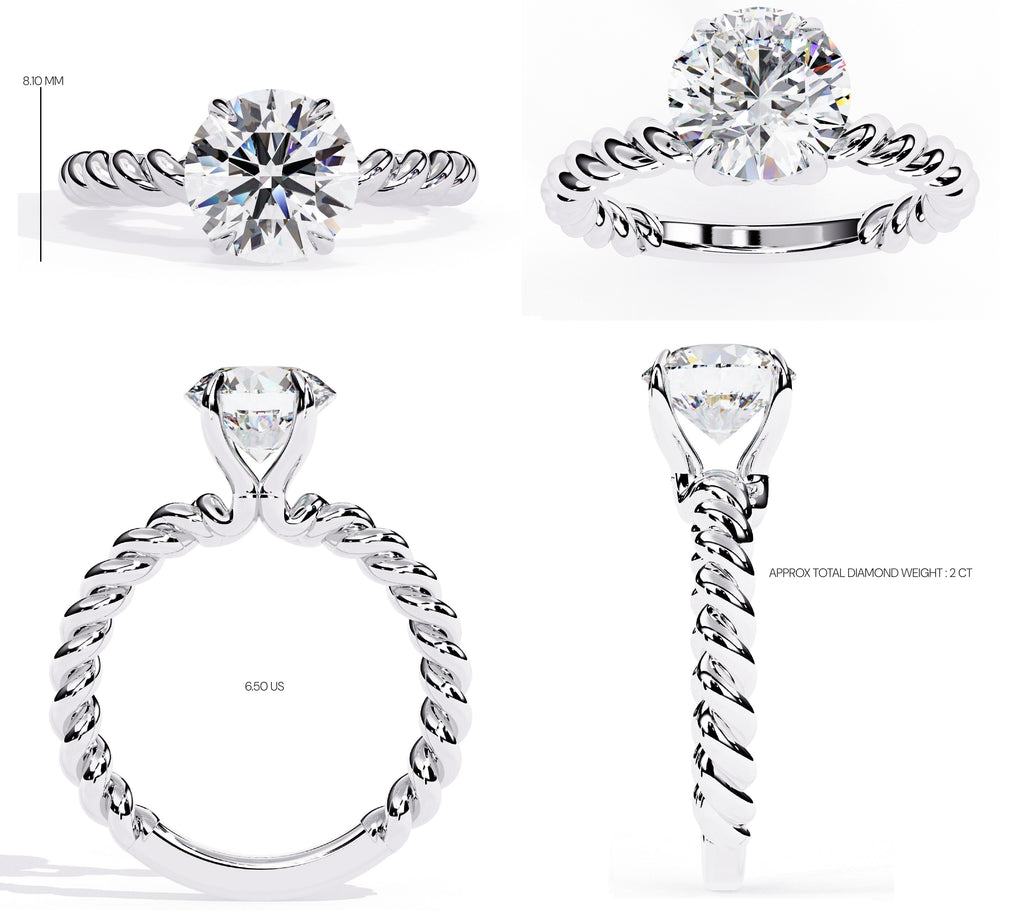 Exquisite Solitaire Brilliance Ring