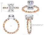 Timeless Radiance Central Stone Diamond Ring