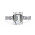 Elegant Central Stone Diamond Ring with Side Accents