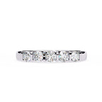 Radiant Side Stone Brilliance Ring