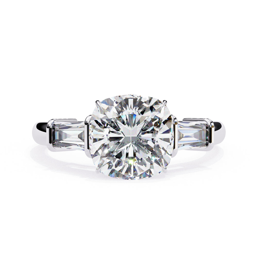 Elegant Solitaire Central Stone Brilliance Ring
