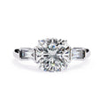 Elegant Solitaire Central Stone Brilliance Ring