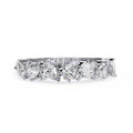 Elegant Diamond Side Stone Brilliance Ring