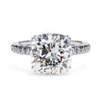 Elegant Diamond Side Stone Brilliance Ring
