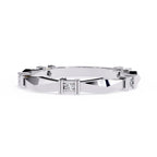 Elegant Diamond Side Stone Brilliance Ring