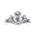 Elegant Radiance Central Stone Diamond Ring