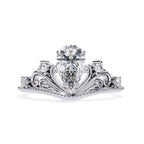 Elegant Radiance Central Stone Diamond Ring