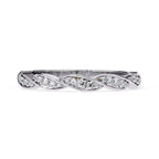 Elegant Diamond Side Stone Brilliance Ring