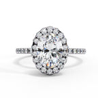 Elegant Diamond Side Stone Brilliance Ring