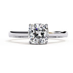 Elegant Central Stone Solitaire Ring