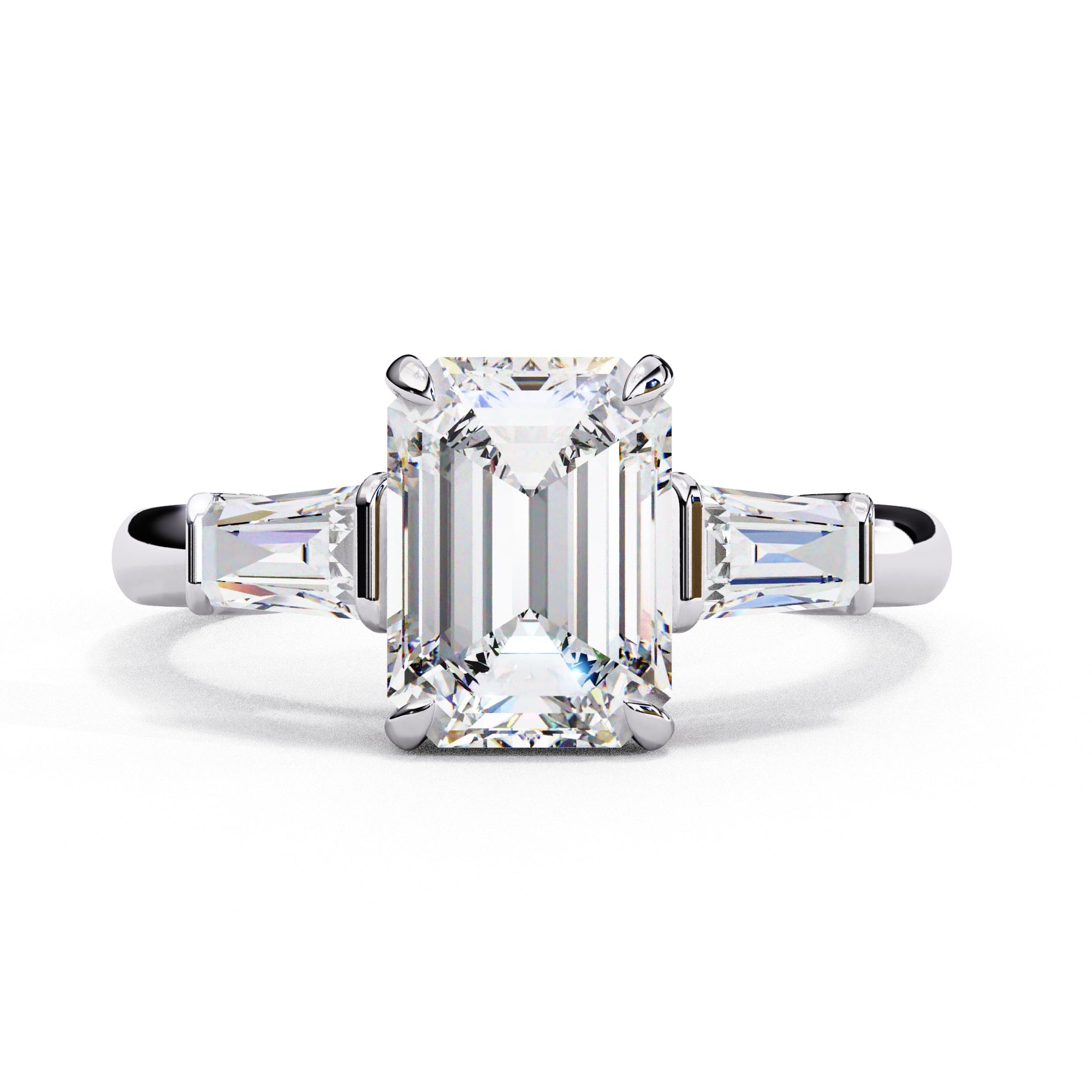 Exquisite Multi-Stone Central Brilliance Ring