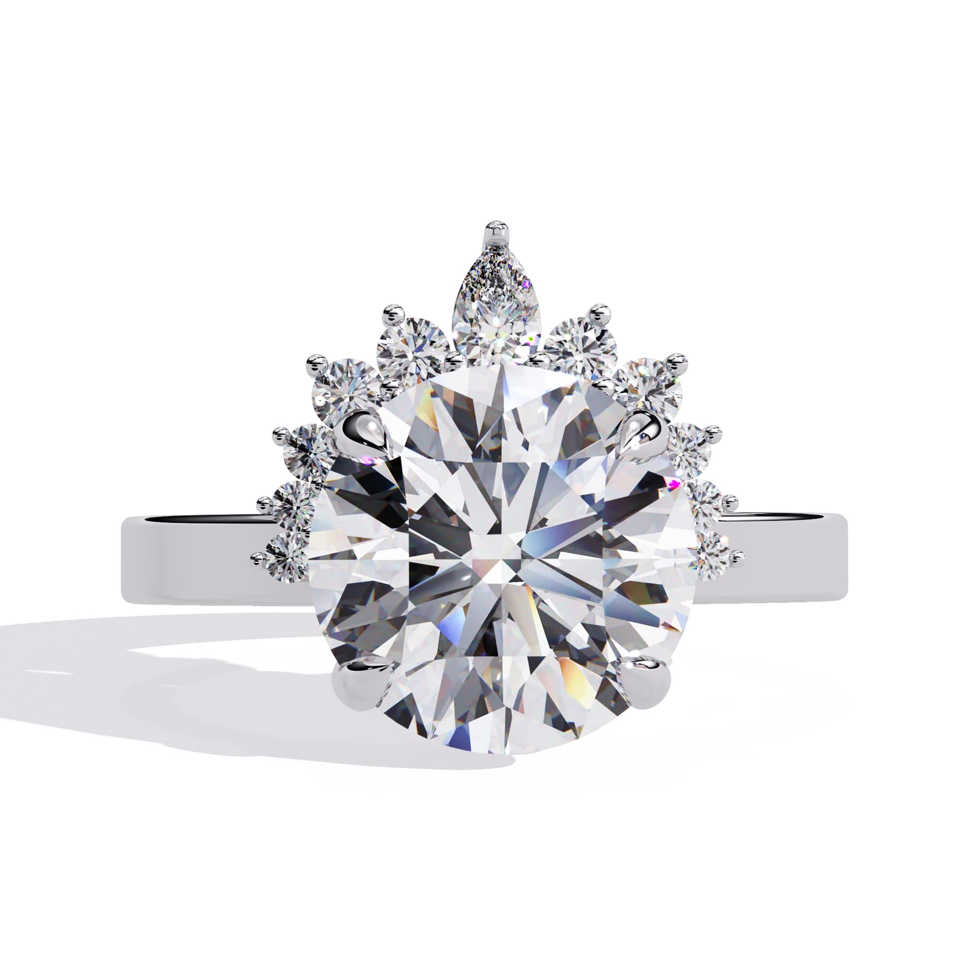 Radiant Eternal Central Stone Brilliance Ring