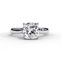 Elegant Central Stone Solitaire Ring