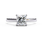 Elegant Solitaire Central Stone Ring