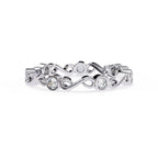 Elegant Diamond Side Stone Brilliance Ring