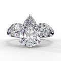 Radiant Multi-Stone Central Cluster Ring