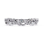Elegant Diamond Side Stone Brilliance Ring