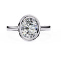 Elegant Solitaire Central Stone Ring