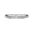 Elegant Diamond Side Stone Brilliance Ring