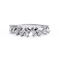 Sparkling Side Stone Diamond Eternity Ring