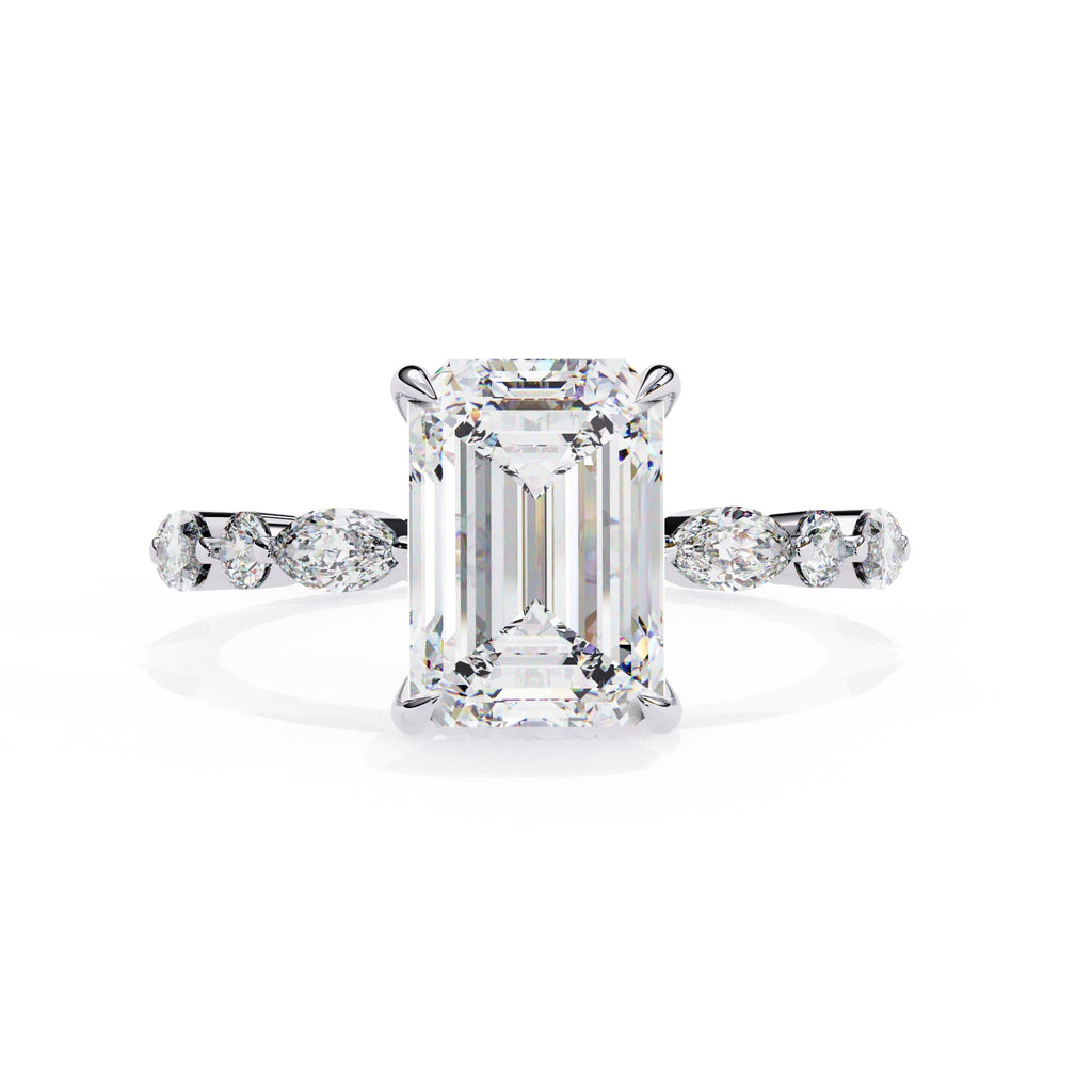 Timeless Radiance Central Stone Diamond Ring